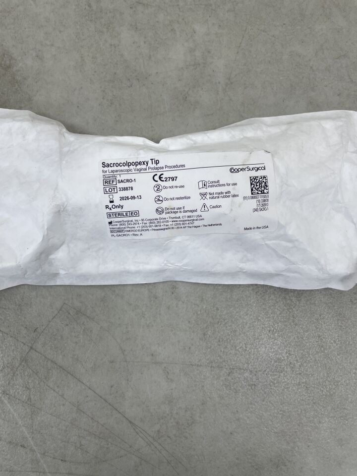 SACRO-1 - COOPER SURGICAL - 骶骨頸固定術頭，大號，（EA）-（有效期至：2026-09-13）