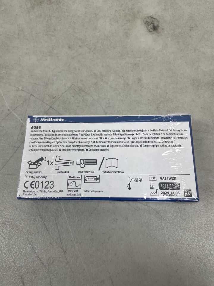 6056  -  MEDTRONIC  -  Rotation Tool Kit , ( BX/1 )  -  ( Expiry Date : 2028-11-20 )