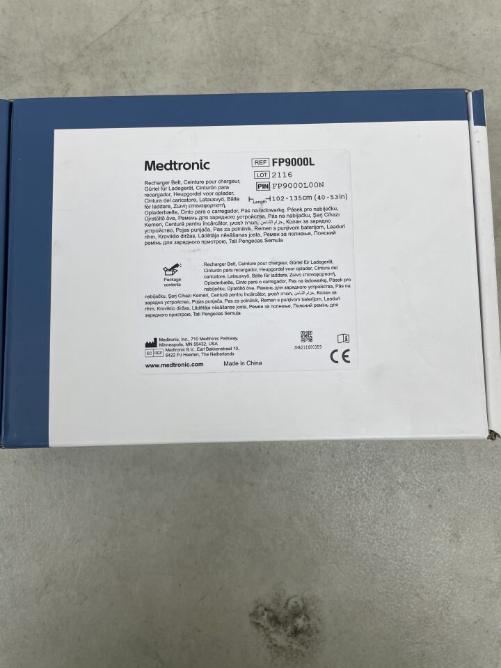 FP9000L  -  MEDTRONIC  -  Recharger Belt, 102-135cm , ( BX/1 )  -  ( Expiry Date : 2099-12-31 )
