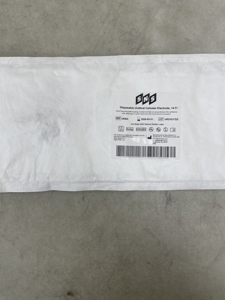 UE002 - SPES MEDICA - 尿道導管電極，14Fr.，（EA）-（有效期至：2026-05-31）