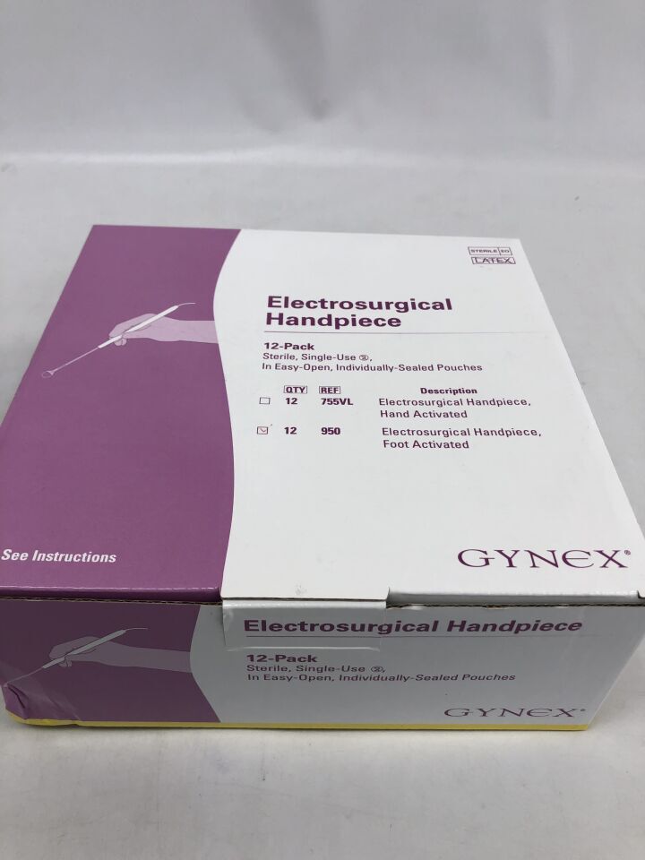 950 - GYNEX - Electrosurgical handpiece, foot activated, (BX/12) - ( Expiry Date: 2026-11-15 )