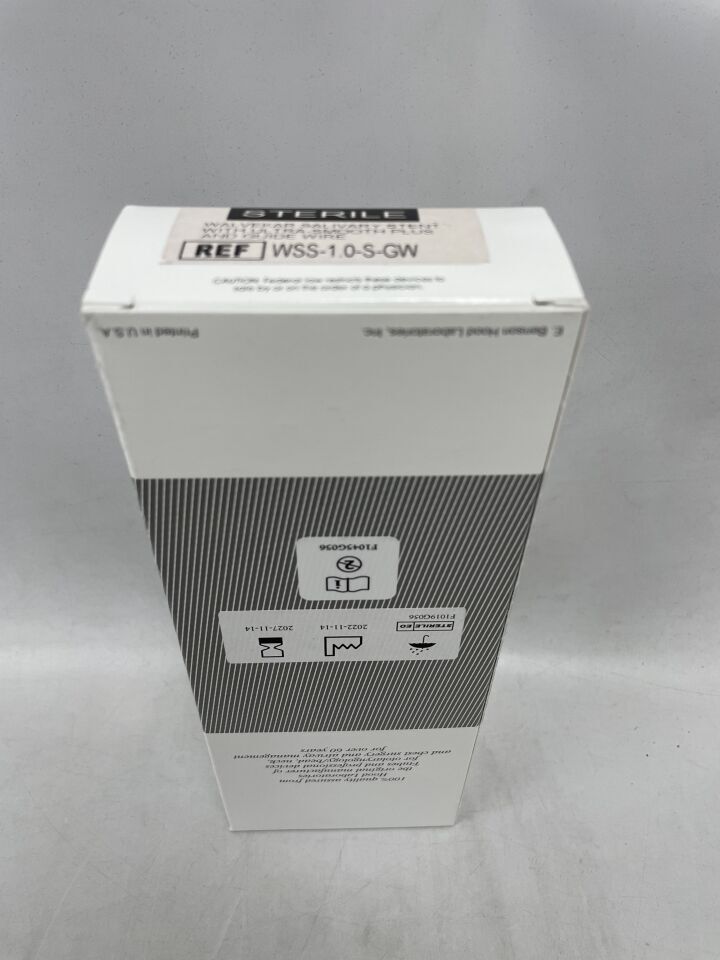 WSS-1.0-S-GW - HOOD - Stent salival Walvekar con Ultra Smooth Plus y guía, 1 x 100 mm, (BX/1) - (Fecha de caducidad: 14/11/2027)
