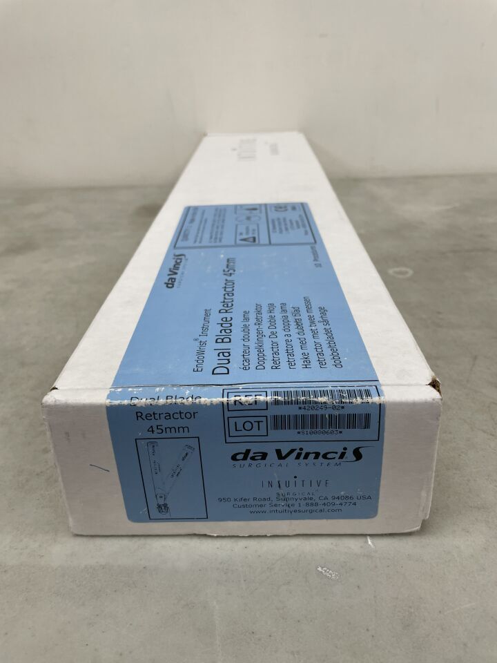 420249 - QUIRÚRGICA INTUITIVA - Retractor de doble hoja da Vinci S/Si (ARTÍCULO DE CAJA ABIERTA), (CAJA/1) - (Fecha de caducidad: 2099-12-31)