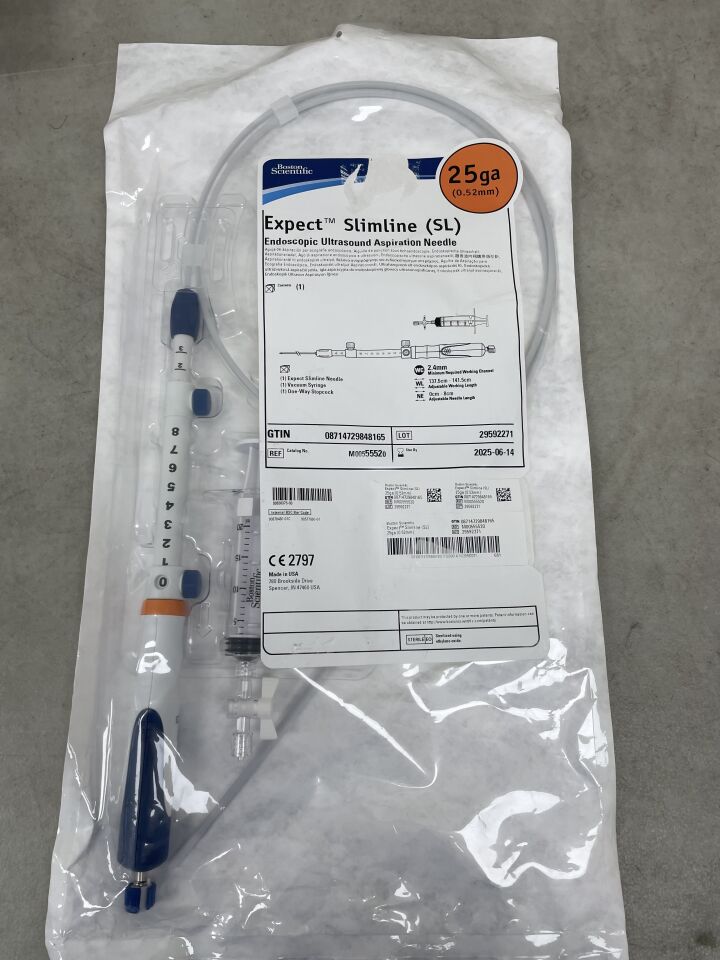 5552 - BOSTON SCIENTIFIC - Expect Slimline (SL) Endoscopic Ultrasound Aspiration Needle - 25Ga, (EA) - ( Expiry Date: 2025-06-14 )