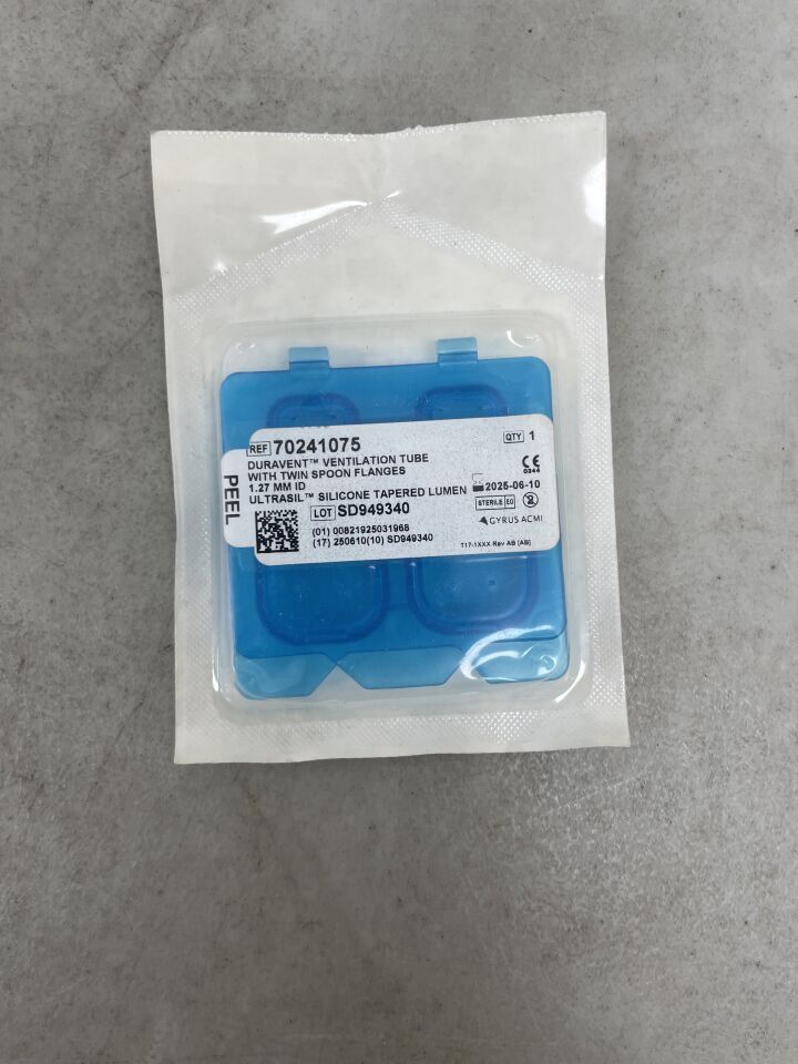 70241075 - GYRUS ACMI - Ultrasil Silicone DuraVent Vent Tube, 1.27 mm ID, (EA) - ( Expiry Date: 2025-06-10 )