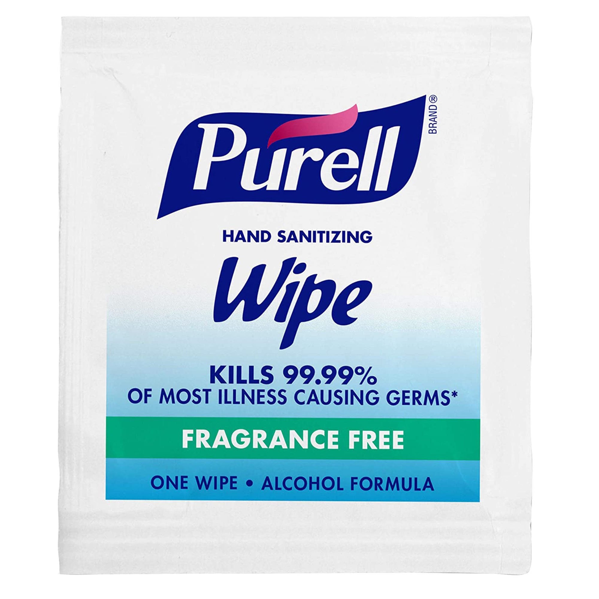 554272 - Purell - Hand Sanitizing Wipe Purell 1, Ethyl Alcohol Wipe Individual Packet 9021-1M Case of 1000, (CS)