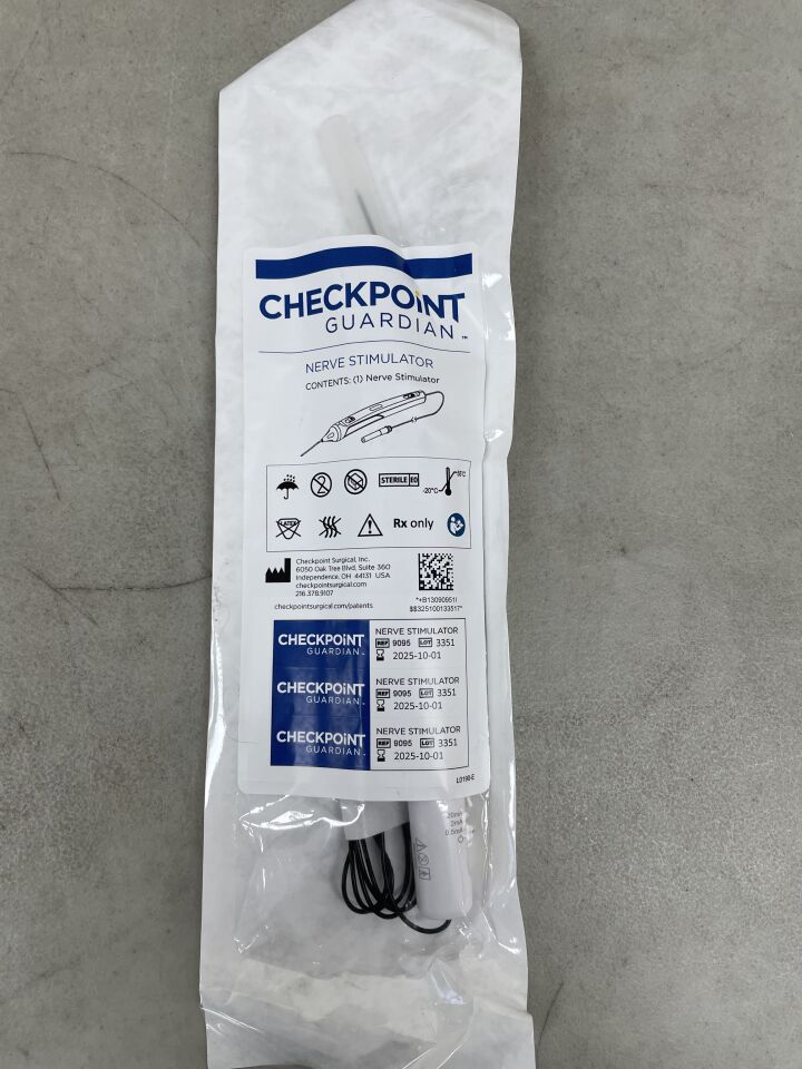 9095 - CHECKPOINT - Surgical Nerve Stimulator, (EA) - ( Expiry Date: 2025-10-01 )