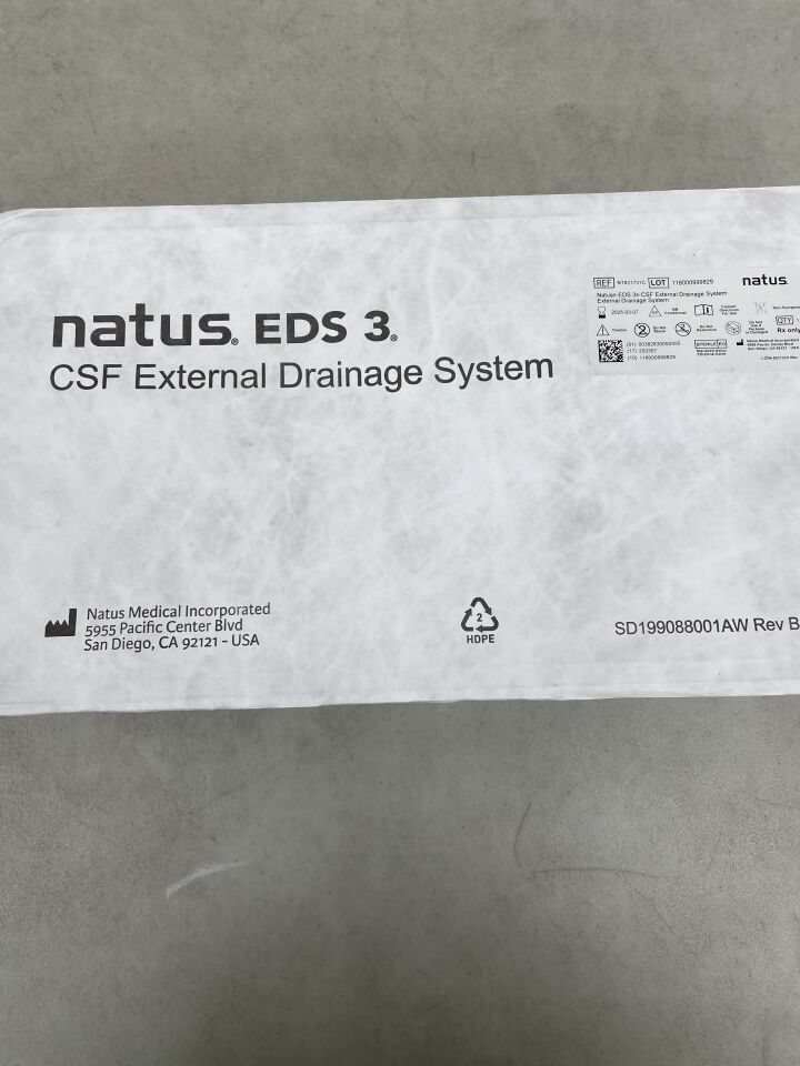 NT821731C - NATUS - EDS 3 CSF External Drainage System, (EA) - ( Expiry Date: 2025-03-07 )