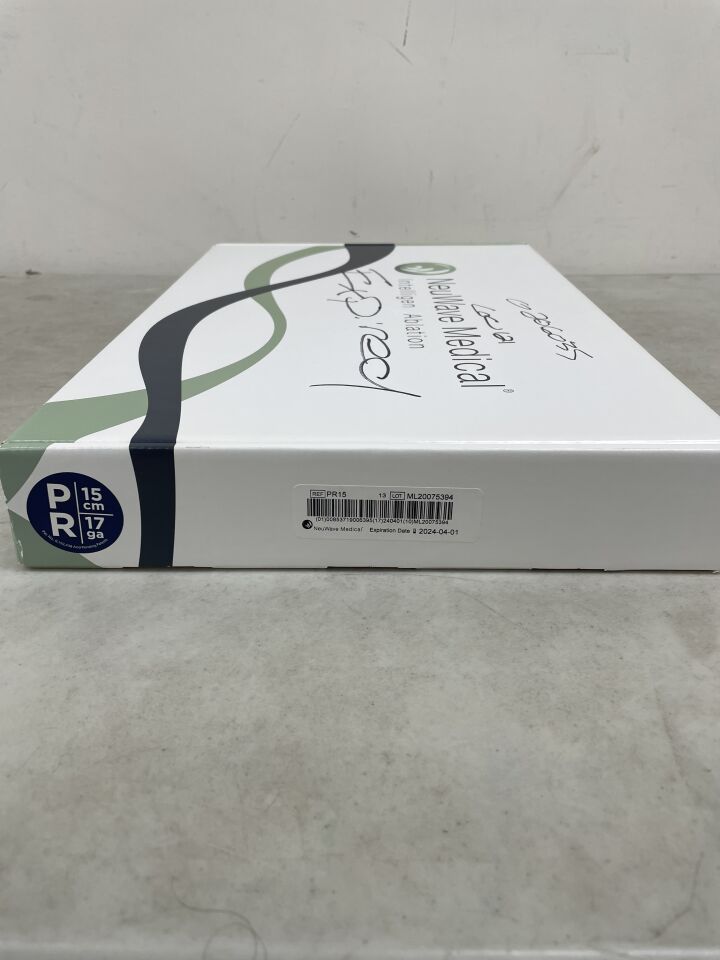 PR15 - NEUWAVE MEDICAL - Intelligent Ablation PR Probe, 15cm x 17GA, (BX/1) - ( Expiry Date: 2024-04-01 )