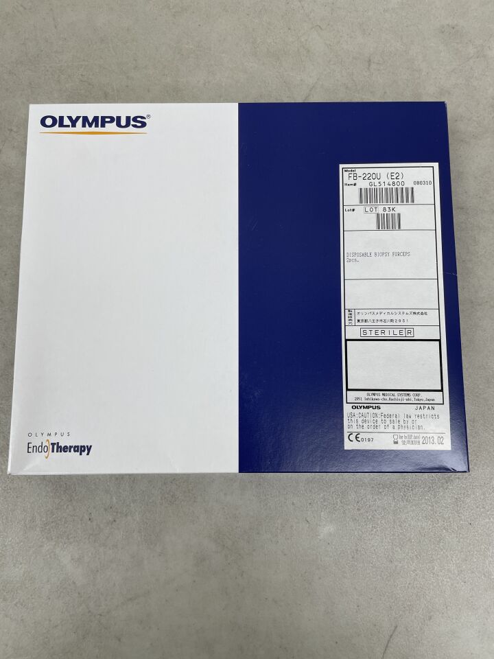 FB-220U - OLYMPUS - EndoJaw Single-Use Alligator Cup Biopsy Forceps with Needle, 2.8 x 2300 mm, (BX/2) - ( Expiry Date: 2013-02-01 )