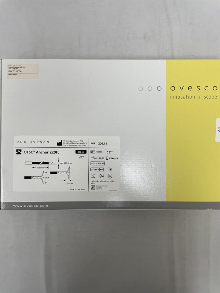 200.11 - OVESCO - OTSC Anchor 220cm, (BX/1) - ( Expiry Date: 2025-02-24 )