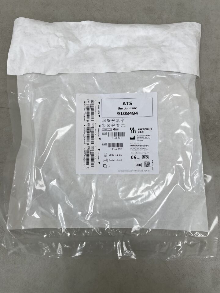 9108484 - FRESENIUS - CATS ATS Suction Line Aspiration & Anticoagulant Tubing Set, (EA) - ( Expiry Date: 2027-11-05 )