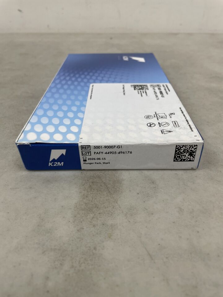 5001-90007-G1 - K2M - Everest Spinal System, Plunger Pack, Short, (BX/1) - ( Expiry Date: 2026-06-15 )