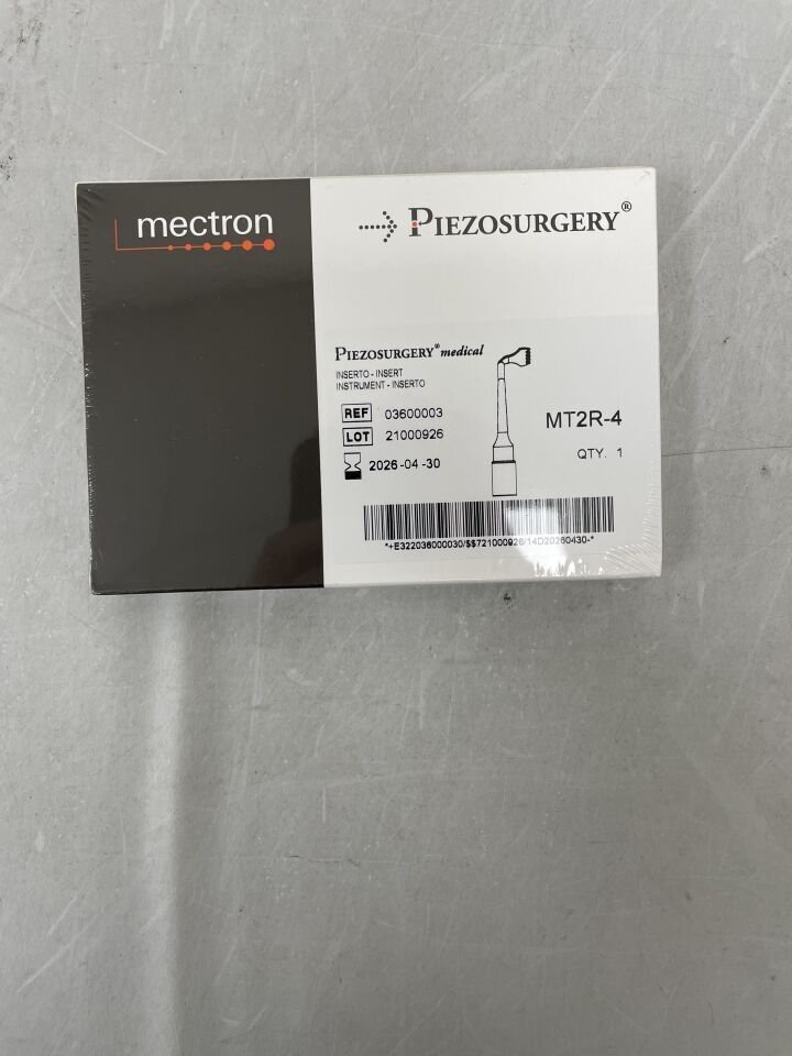 3600003 - MECTRON - PIEZOSURGERY  MT2R-4 Surgical Insert for Standard Handpiece, (BX/1) - ( Expiry Date: 2026-04-30 )