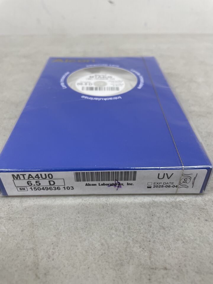 MTA4U0.065 - ALCON - Kelman Multiflex III Intraocular Lens, 6.5D, (BX/1) - ( Expiry Date: 2025-06-04 )