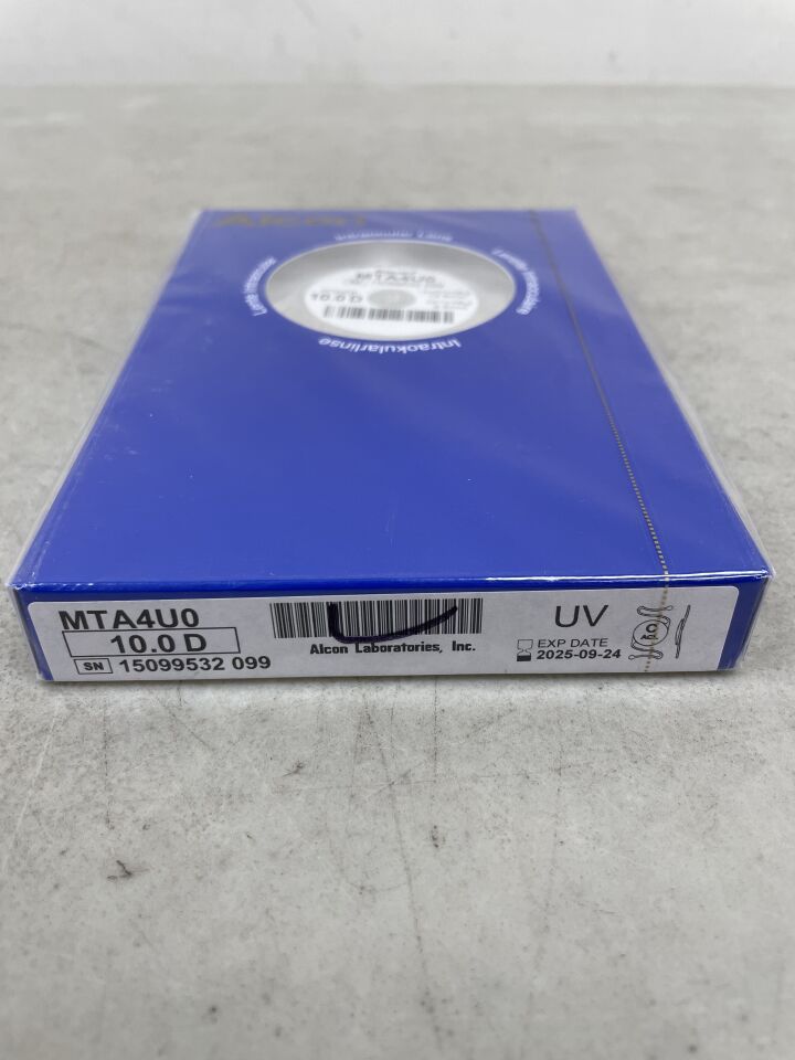 MTA4U0.100 - ALCON - Kelman Multiflex III Intraocular Lens, 10.0D, (BX/1) - ( Expiry Date: 2025-09-24 )