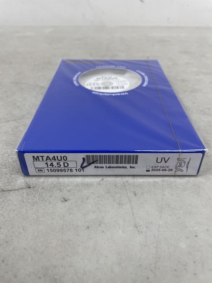 MTA4U0.145 - ALCON - Kelman Multiflex III Intraocular Lens, 14.5D, (BX/1) - ( Expiry Date: 2025-09-29 )
