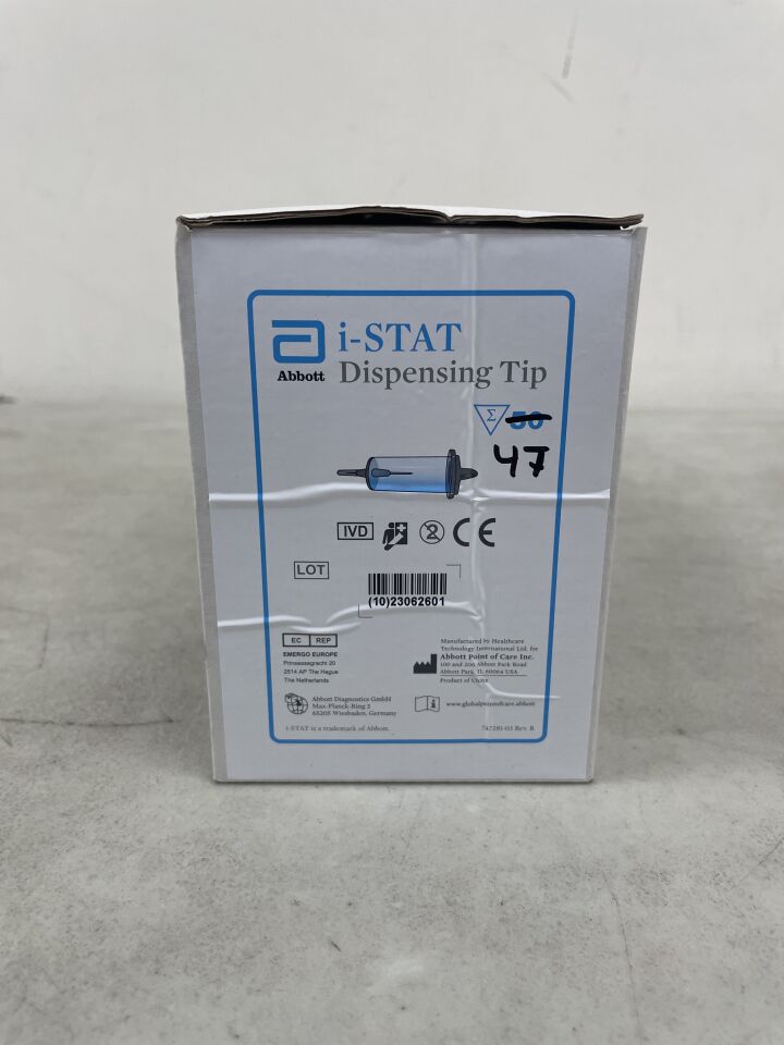 06F24-20 - ABBOTT - i-STAT Dispensing Tip (OPEN BOX), (BX/47) - ( Expiry Date: 2099-12-31 )