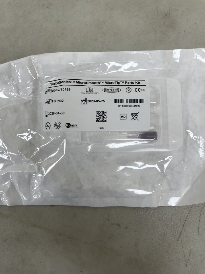 8065750159 - ALCON - TurboSonics Microsmooth MicroTip Parts Kit, (EA) - ( Expiry Date: 2026-04-30 )