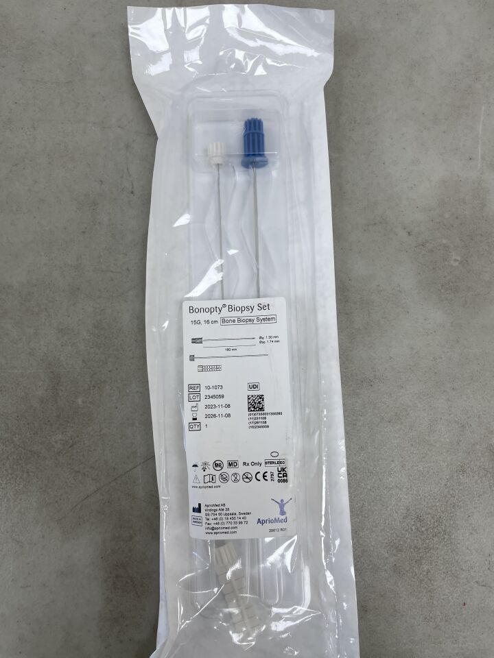 10-1073 - APRIOMED - Bonopty Biopsy Set 15G, 16 cm, (EA) - ( Expiry Date: 2026-11-08 )