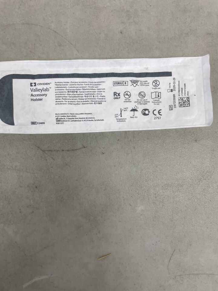 E2400  -  COVIDIEN  -  valleylab accessory holster - e2400 , ( EA )  -  ( Expiry Date : 2028-02-29 )