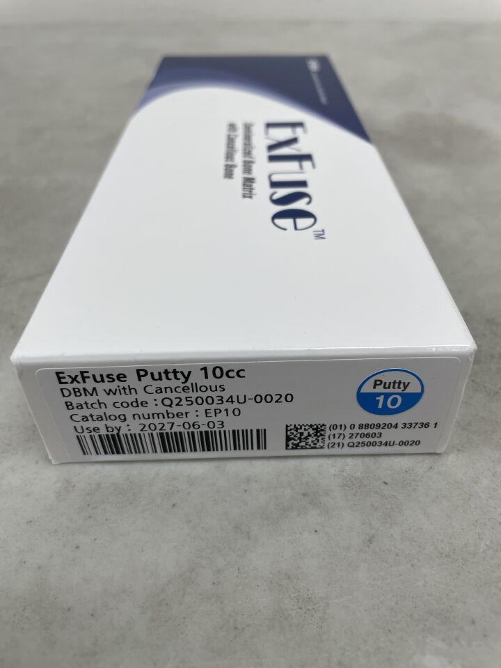 EP10 - HANS BIOMED - ExFuse Putty DMB with Cancellous. 10cc, (BX/1) - ( Expiry Date: 2027-06-03 )
