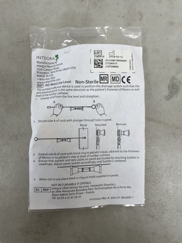 INS-8903 - INTEGRA - Line Level, (EA) - ( Expiry Date: 2099-12-31 )