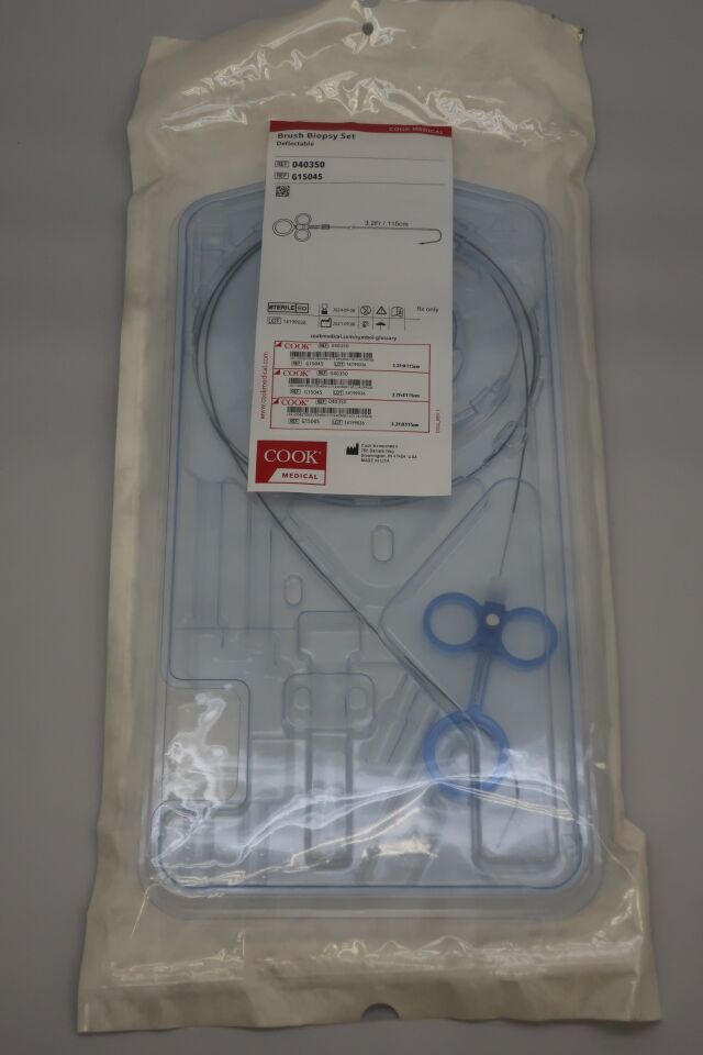 G15045 - COOK - Deflectable Brush Biopsy Set, Occlusive 3.2F x 115cm, (EA) - ( Expiry Date: 2024-09-23 )