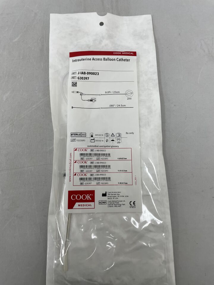 G30397 - COOK - Intrauterine Access Ballon Catheter, (EA) - ( Expiry Date: 2025-07-11 )