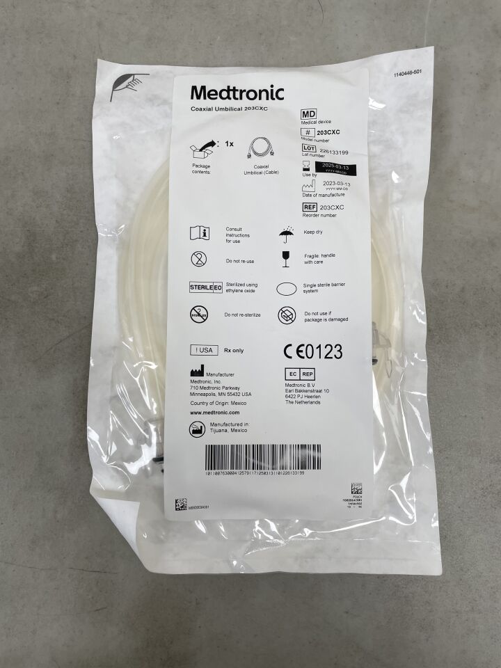 203CXC - MEDTRONIC - Coaxial Umbilical Cable, (EA) - ( Expiry Date: 2025-03-13 )