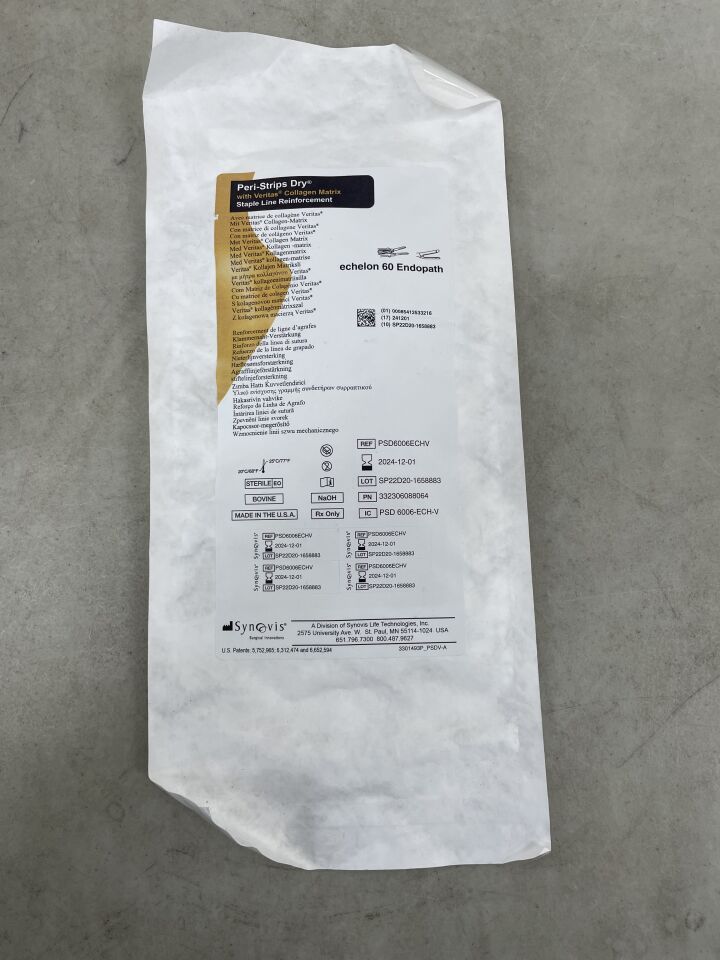 PSD6006ECHV - SYNOVIS - Peri-Strips Dry with Veritas (Does Not Include PSD Gel), (EA) - ( Expiry Date: 2024-12-01 )