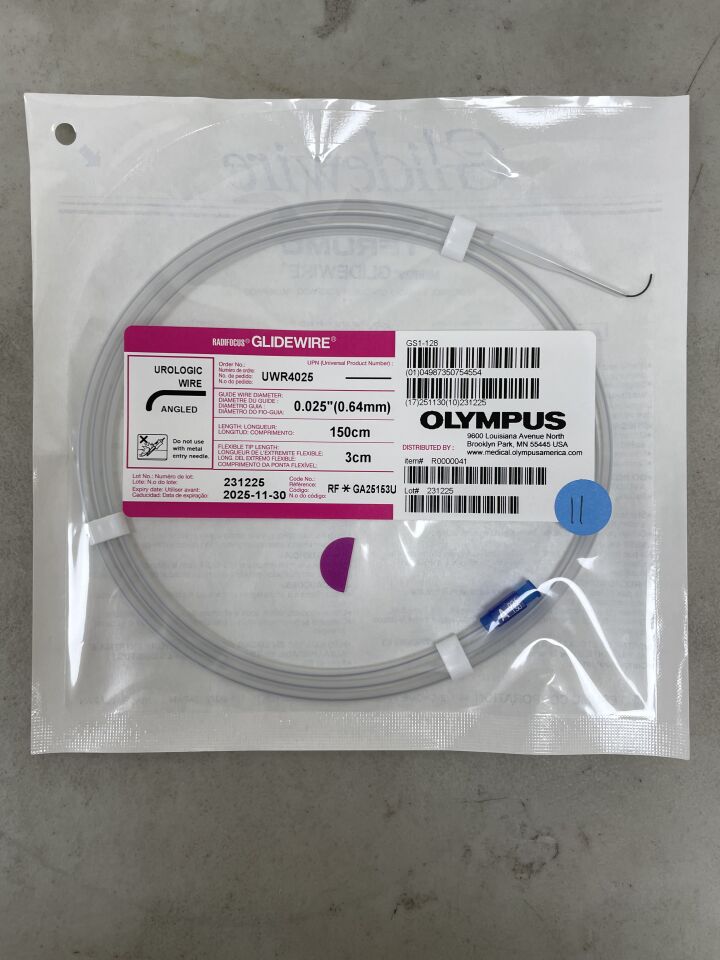 UWR4025 - TERUMO - Urologic Glidewire, 150cm X 0.025in, (EA) - ( Expiry Date: 2025-11-30 )