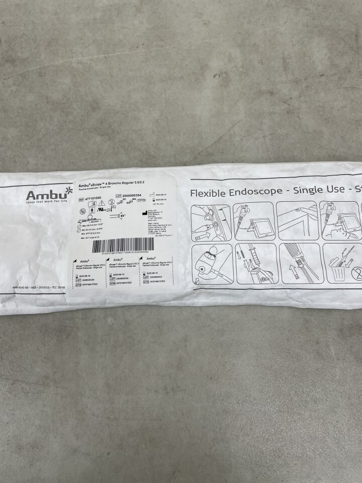 477101000 - AMBU - aScope 4 Broncho Flexible Endoscope, Regular 5.0mm / 2.2mm, (EA) - ( Expiry Date: 2025-06-16 )