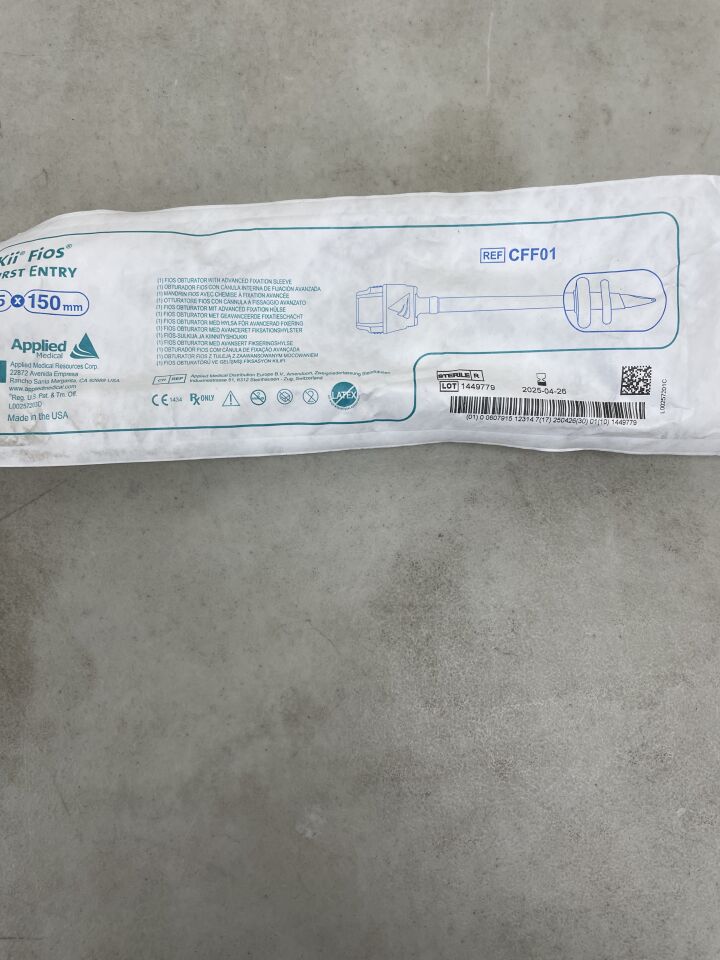 CFF01 - APPLIED MEDICAL RESOURCES - Kii Fios Advanced Fixation First Entry Access System, 5 x 150 mm, (EA) - ( Expiry Date: 2025-04-26 )