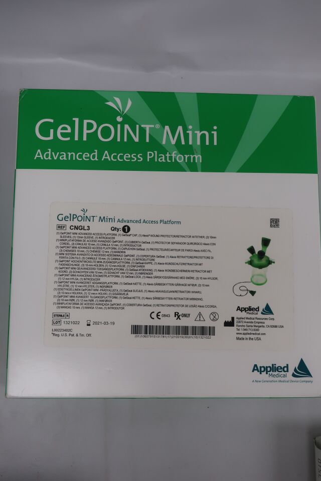 CNGL3 - APPLIED MEDICAL RESOURCES - GelPoint Mini Advanced Access Platform, (BX/1) - ( Expiry Date: 2025-08-14 )