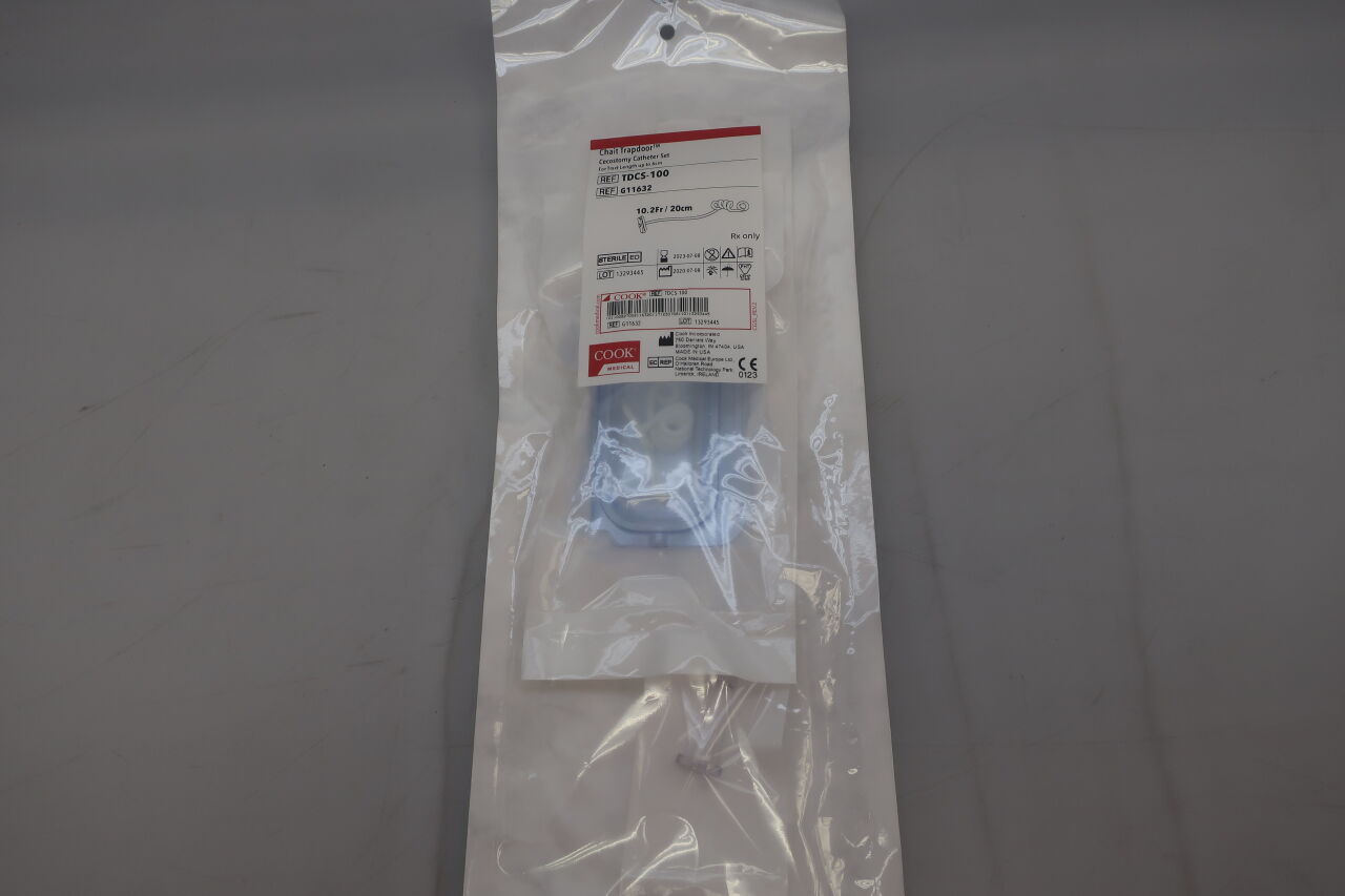 G11632 - COOK - Chait Percutaneous Cecostomy Catheter, 10.2 Fr Size, 0 to 6 cm Tract Length, (EA) - ( Expiry Date: 2023-07-11 )