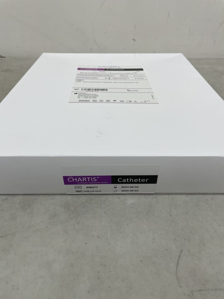 CHR-CA-12.0 - PULMONX - Chartis Catheter 169 cm in length with a working length of 72 cm and a 2.7 mm outer diameter, (BX/1) - ( Expiry Date: 2024-08-02 )