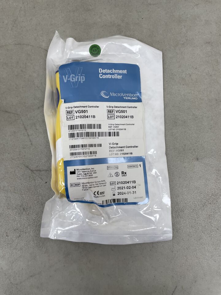 VG501 - TERUMO - V-Grip Coil Detachment Controller, (EA) - ( Expiry Date: 2024-01-31 )