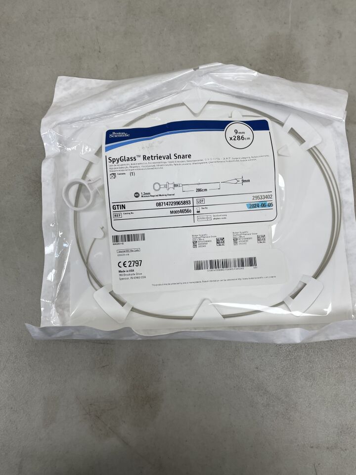 4656 - BOSTON SCIENTIFIC - SpyGlass Retrieval Snare, 9mm x 286cm, (EA) - ( Expiry Date: 2024-06-05 )