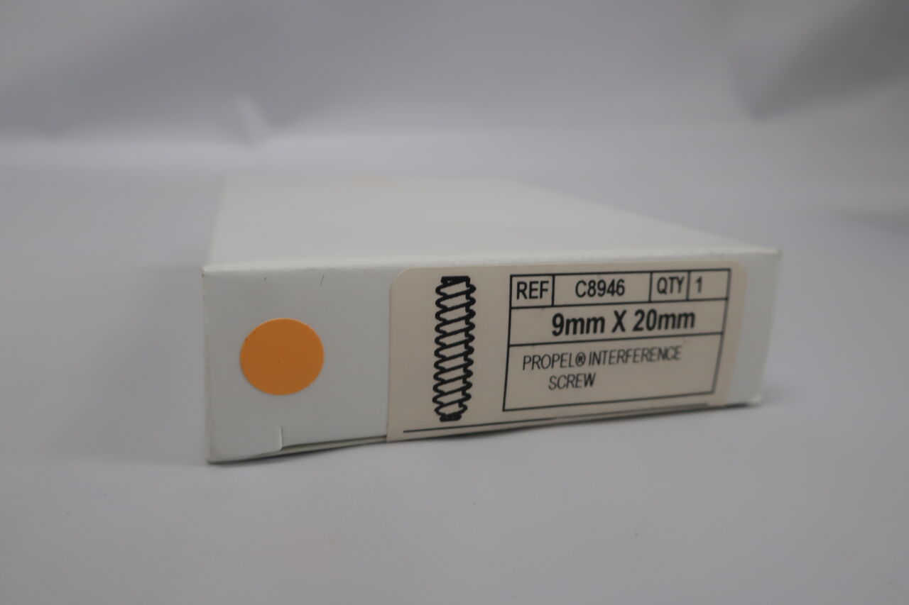 C8946 - CONMED - Propel Cannulated Interference Screw, 9 dia. x 20 mm Length, (BX/1) - ( Expiry Date: 2024-02-23 )