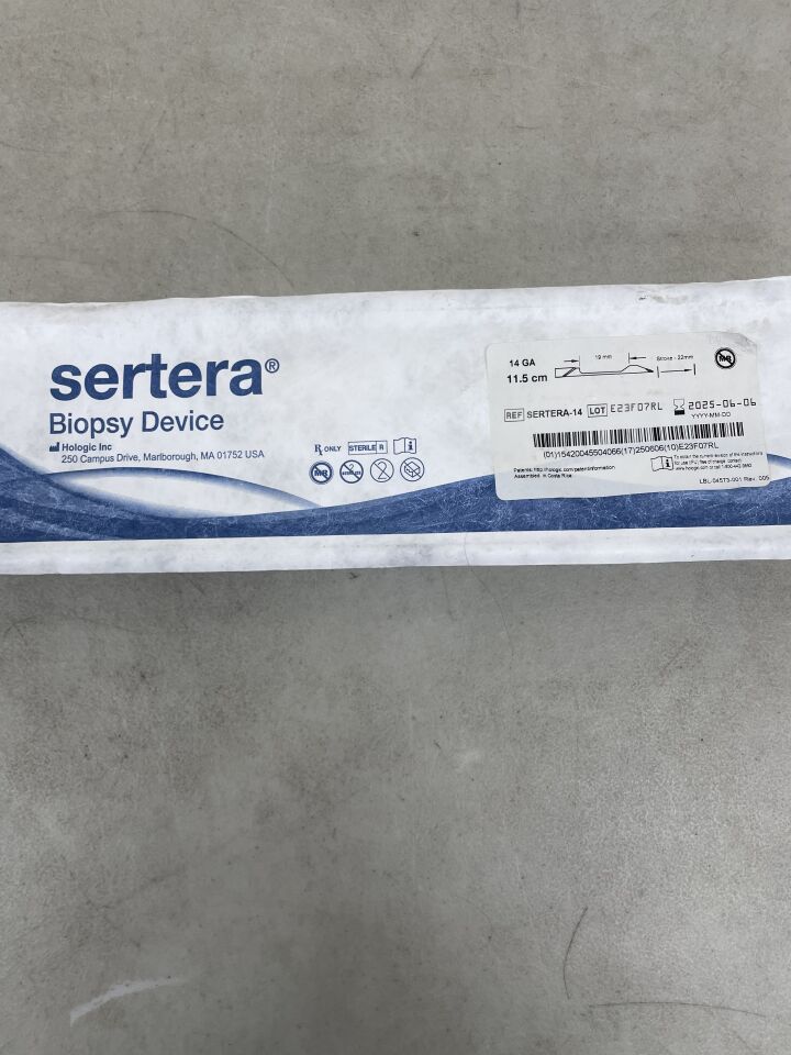 Sertera-14 - HOLOGIC - Sertera Biopsy Device, 14G, (EA) - ( Expiry Date: 2025-06-06 )