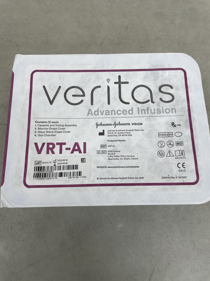 VRT-AI - JOHNSON & JOHNSON - Veritas Advanced Infusion Pack, (EA) - ( Expiry Date: 2024-06-09 )