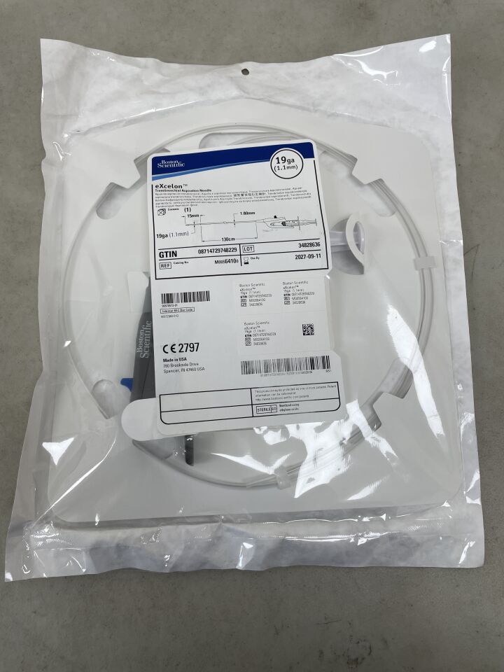6410  -  BOSTON SCIENTIFIC  -  eXcelon Transbronchial Aspiration Needle - 19Ga , ( EA )  -  ( Expiry Date : 2027-09-11 )