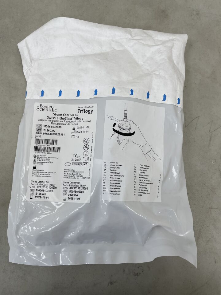840298  -  BOSTON SCIENTIFIC  -  Stone Catcher for Swiss LithoClast Trilogy , ( EA )  -  ( Expiry Date : 2028-11-01 )