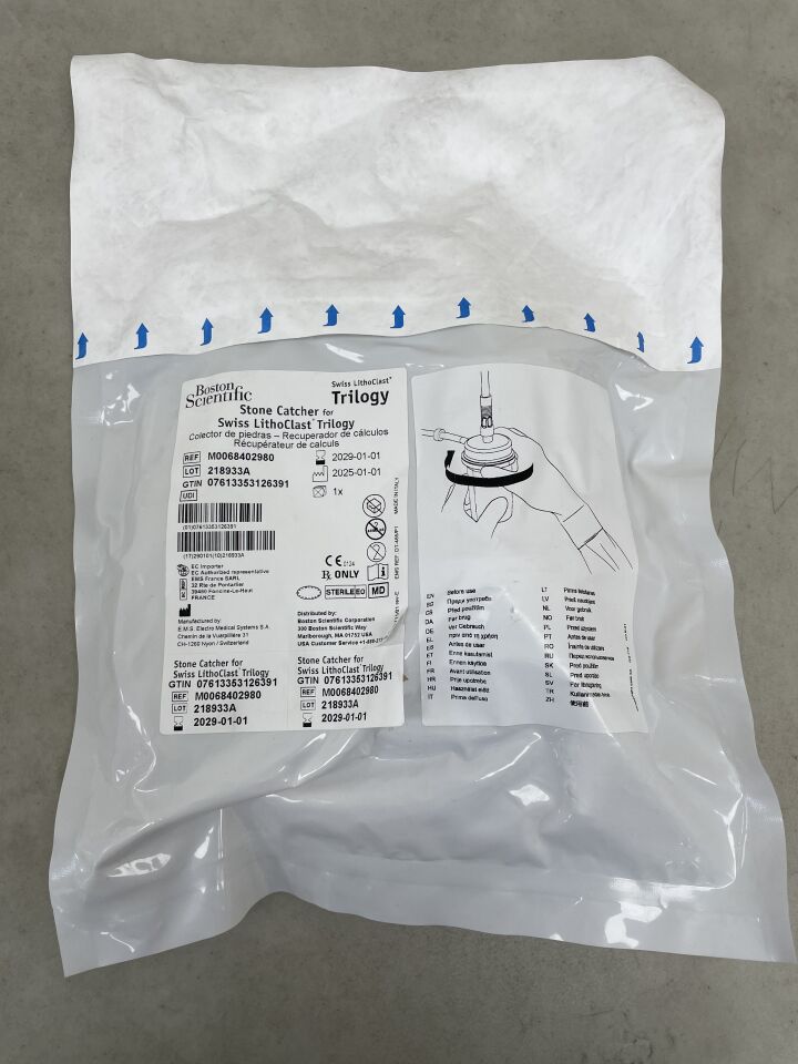 840298  -  BOSTON SCIENTIFIC  -  Stone Catcher for Swiss LithoClast Trilogy , ( EA )  -  ( Expiry Date : 2029-01-01 )