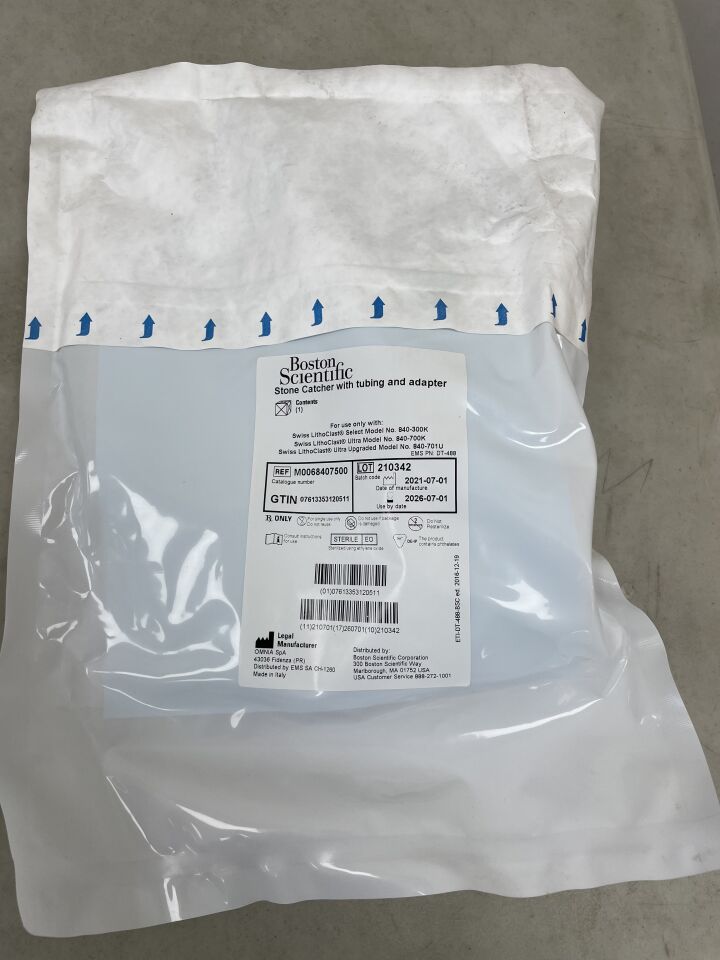 840750  -  BOSTON SCIENTIFIC  -  Stone Catcher With Tubing and Adapter , ( EA )  -  ( Expiry Date : 2026-07-01 )