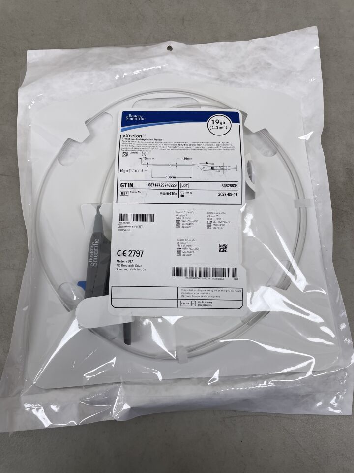 6410  -  BOSTON SCIENTIFIC  -  eXcelon Transbronchial Aspiration Needle - 19Ga , ( EA )  -  ( Expiry Date : 2027-09-11 )