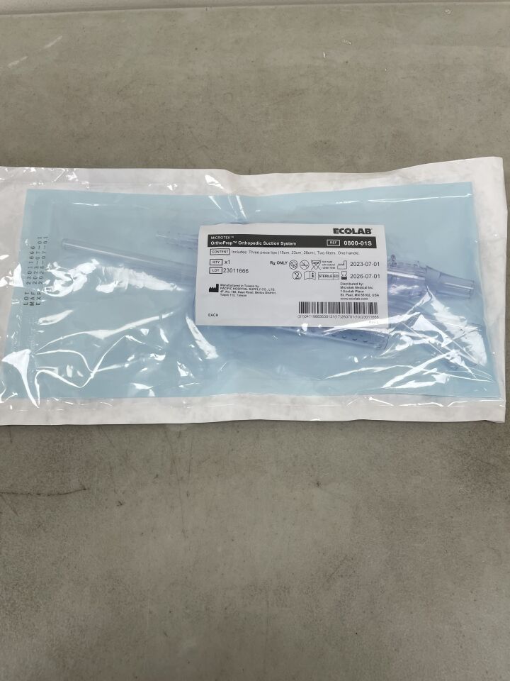 0800-01S - ECOLAB - MicroTek OrthoPrep Orthopedic Suction System, (EA) - ( Expiry Date: 2026-07-01 )