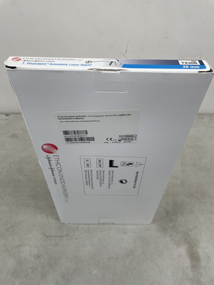 TX30B  -  ETHICON  -  Proximate Linear Stapler with Blue Reload, 30 mm Size , ( BX/1 )  -  ( Expiry Date : 2026-04-30 )