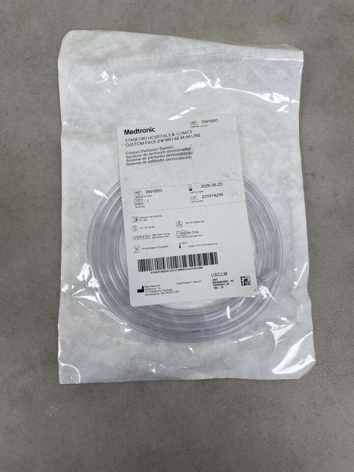 0W16R3  -  MEDTRONIC  -  Custom Perfusion System 60 M/M Line , ( EA )  -  ( Expiry Date : 2028-06-23 )